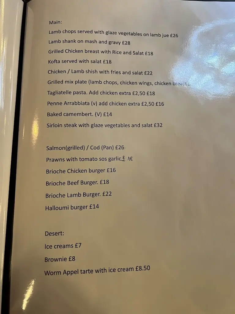 Menu_Mandala Restaurant, Lounge & Bar_West Drayton_image_2