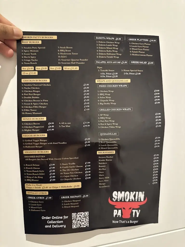 Menu_Smokin Naaz_West Drayton_image_2