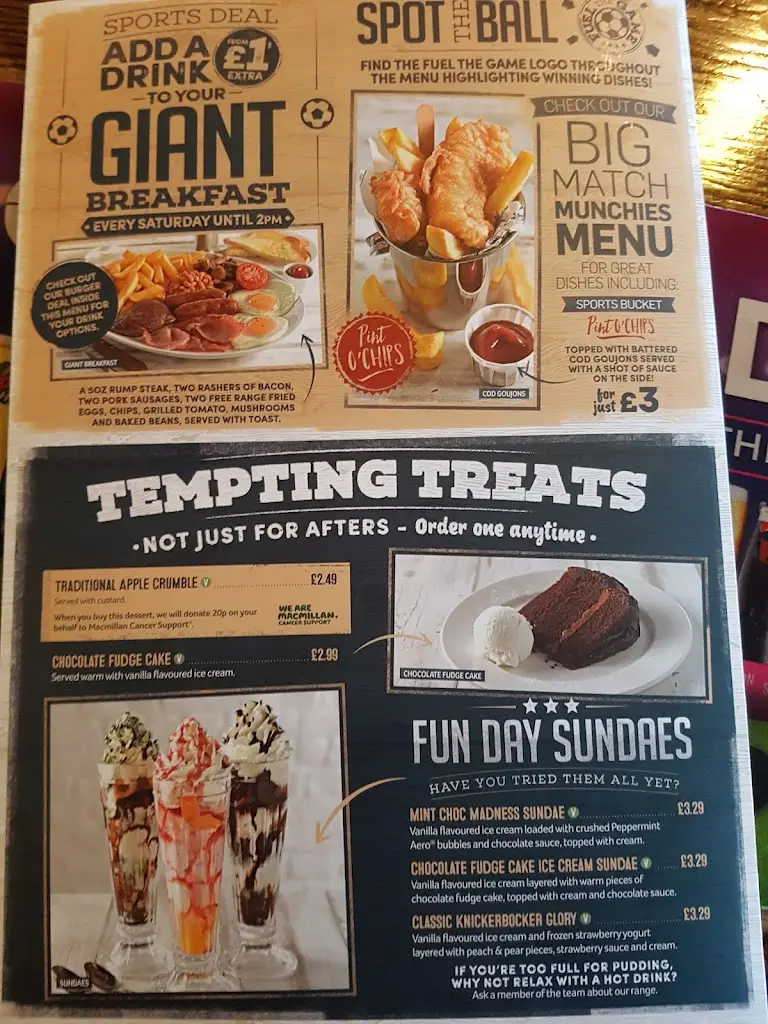 Menu_George & Dragon_West Drayton_image_3