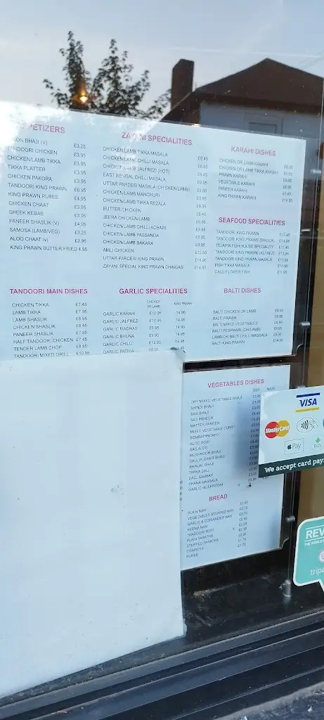 Menu_Zayani Restaurant - Heathrow_West Drayton_image_2