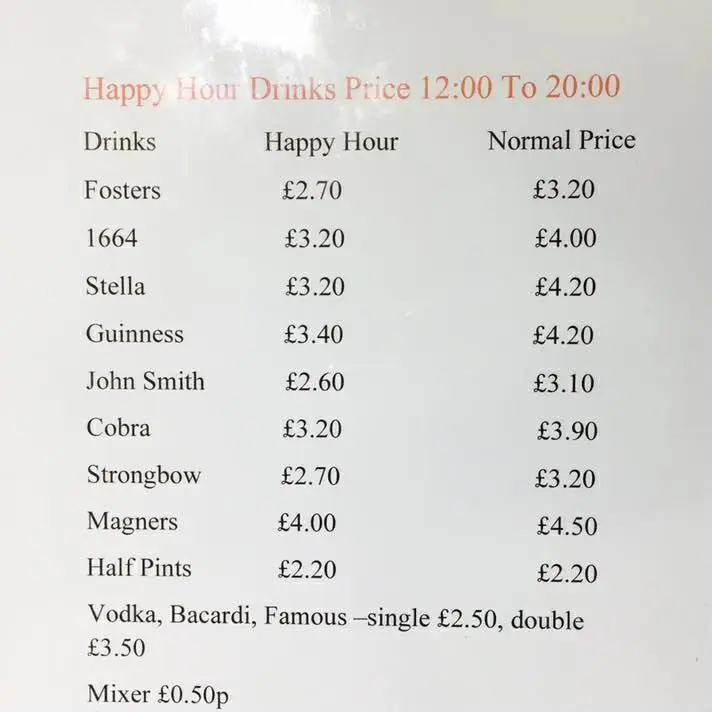 Menu_Zayani Restaurant - Heathrow_West Drayton_image_3