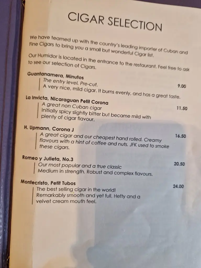 Menu_The Chequers_Westoning_image_1