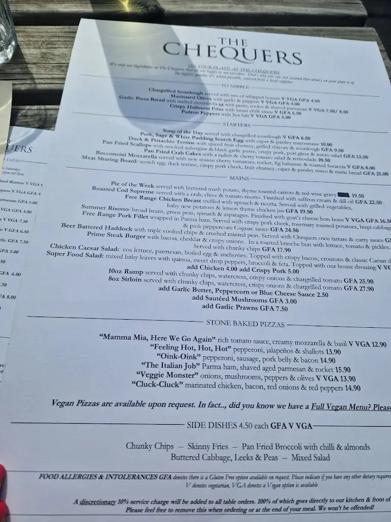 Menu_The Chequers_Westoning_image_4