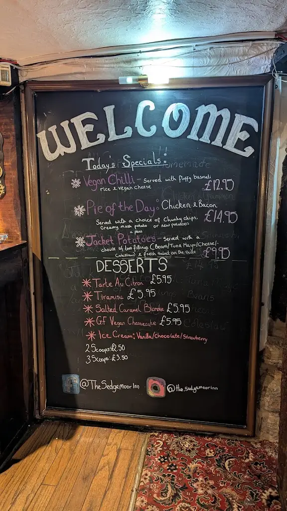 Menu_The Sedgemoor Inn_Westonzoyland_image_1