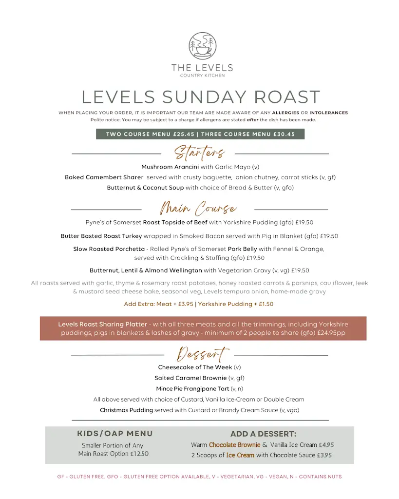 Menu_The Levels Country Kitchen_Westonzoyland_image_4