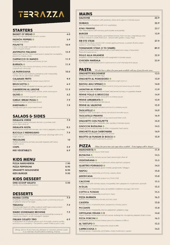Menu_Terrazza Hampstead_Belsize Park_image_1