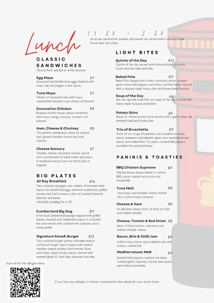 Menu_The Posting Pot_Wetheral_image_1