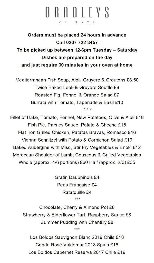 Menu_Bradleys_Belsize Park_image_1