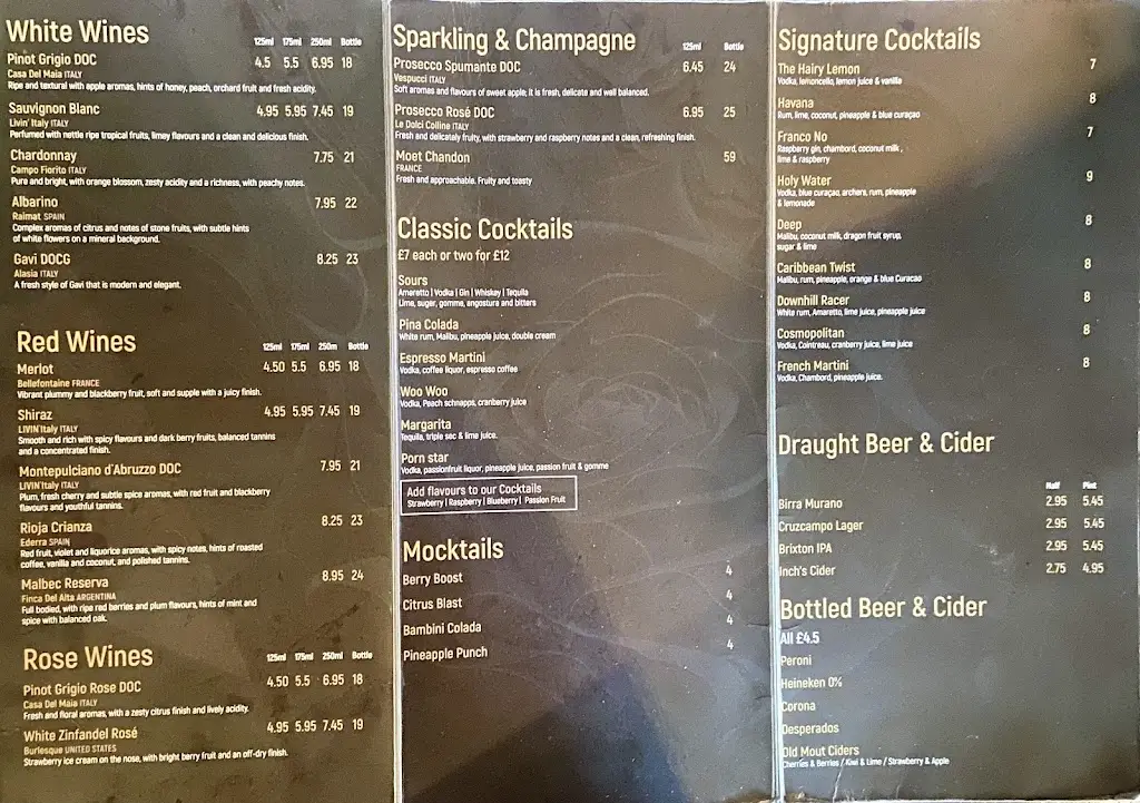 Menu_The Glass House Whitley bay_Whitley_image_2