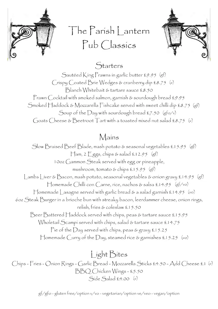 Menu_The Parish Lantern_Whiteparish_image_1
