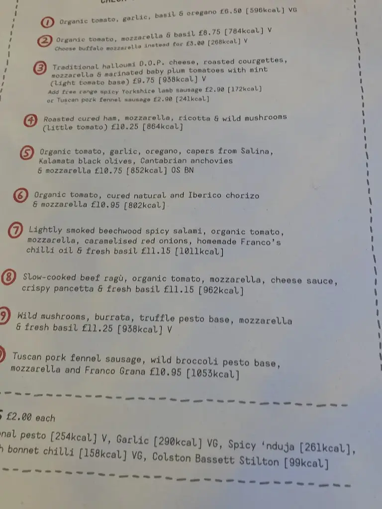 Menu_Franco Manca Belsize Park_Belsize Park_image_3