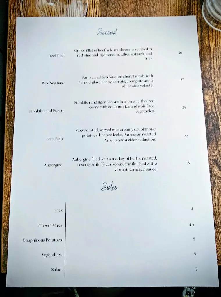 Menu_Bridge 42_Whaley Bridge_image_2