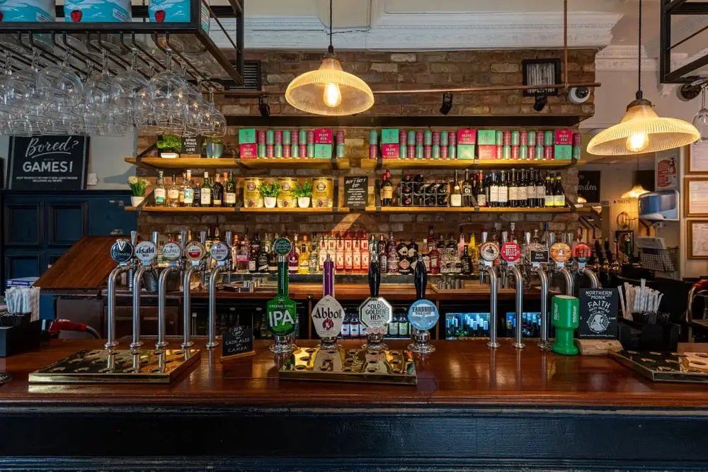 The George restaurant in Belsize Park