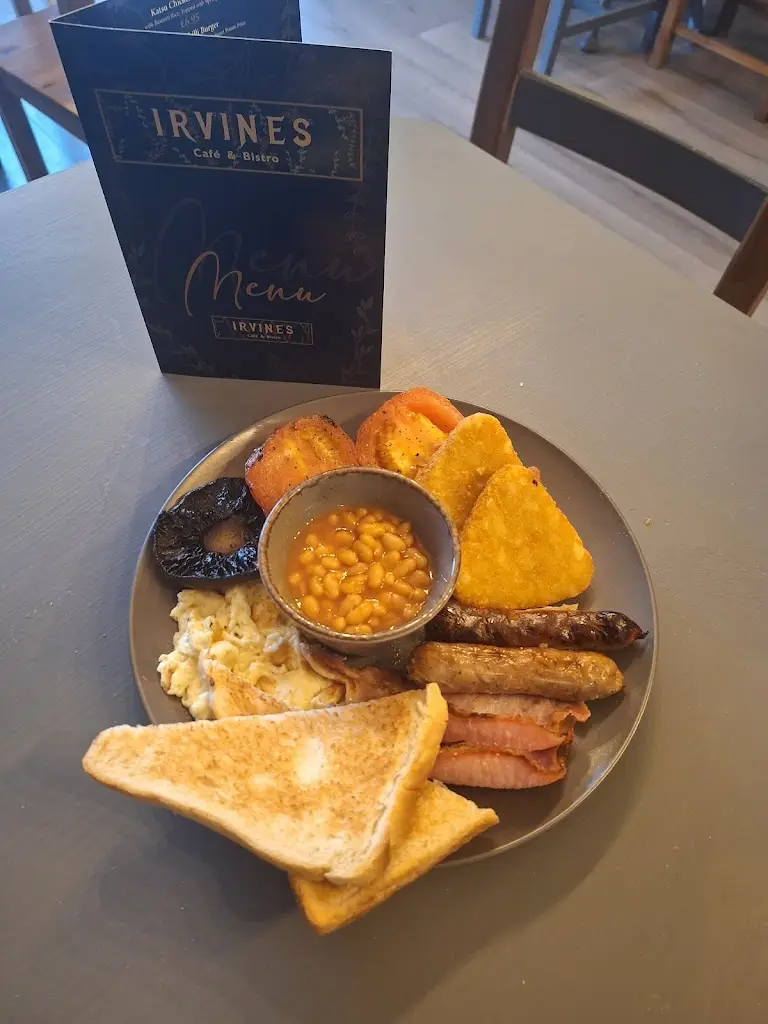 Menu_Irvine’s Cafe_Whickham_image_4