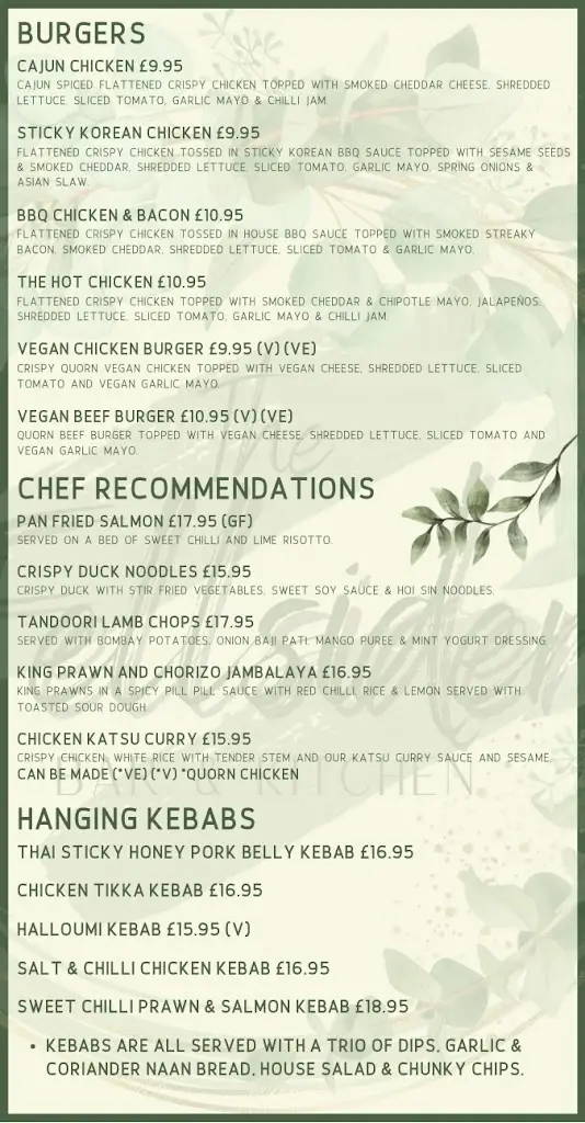 Menu_The Fellsider_Whickham_image_2
