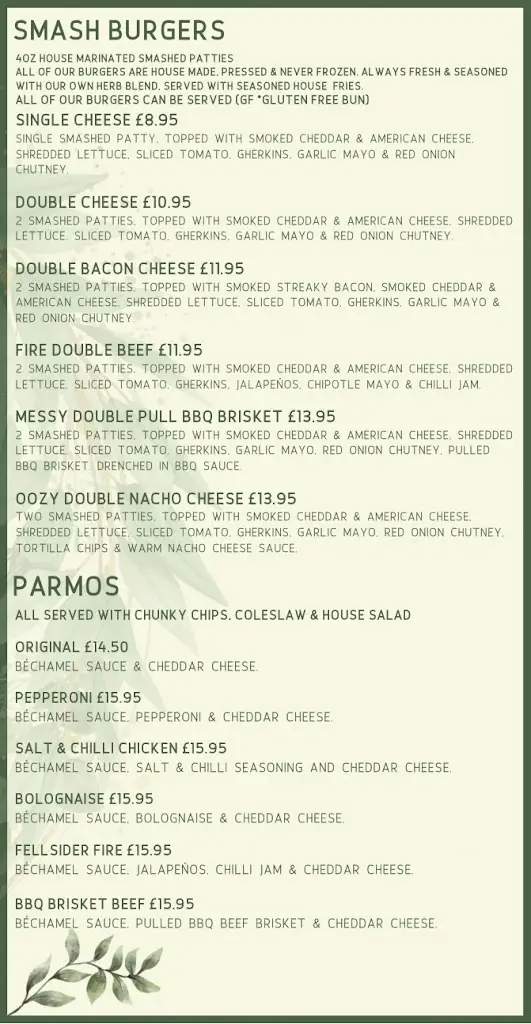 Menu_The Fellsider_Whickham_image_4