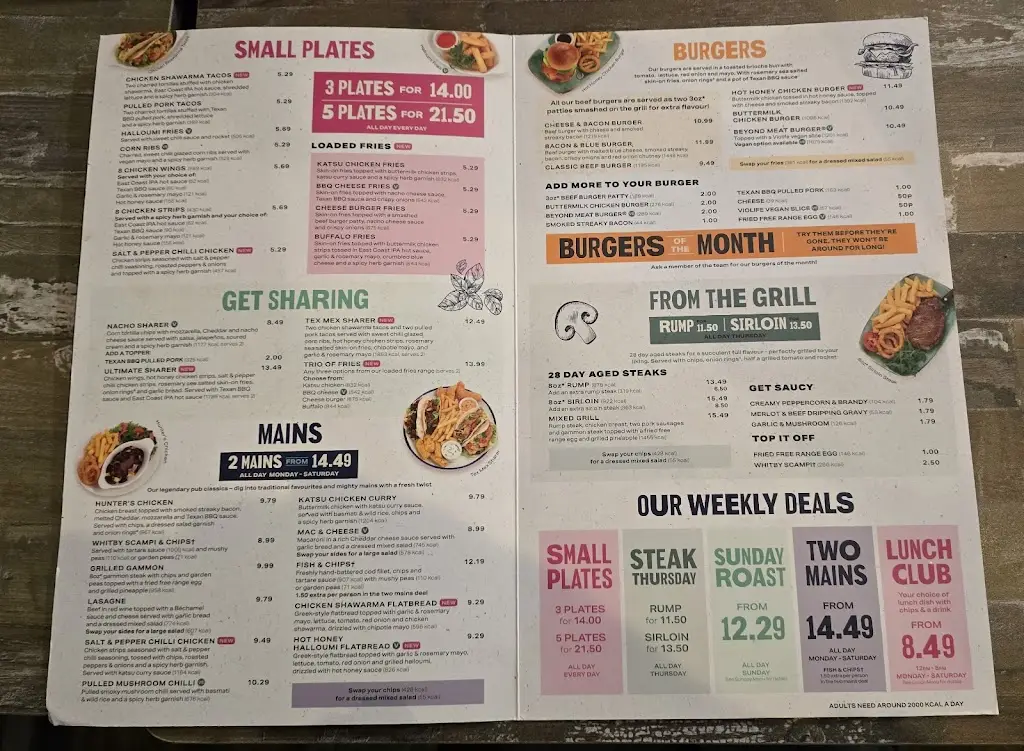 Menu_Bay Horse_Whickham_image_1