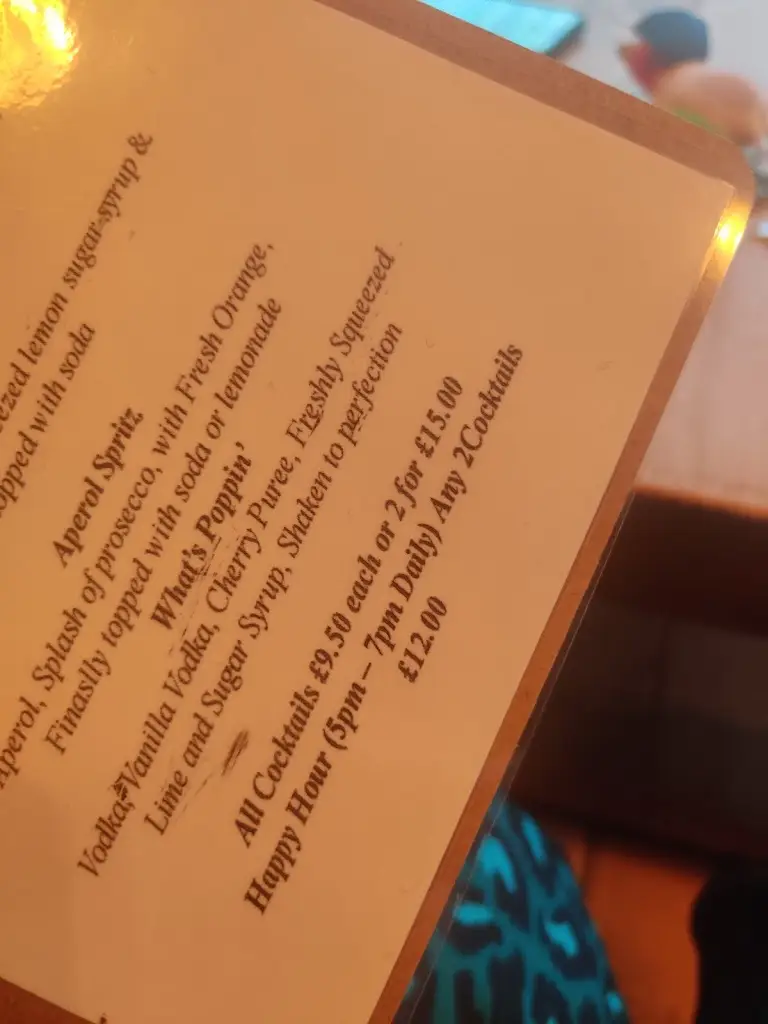 Menu_Thirty Nine Whitstable_Whitstable_immagine_3