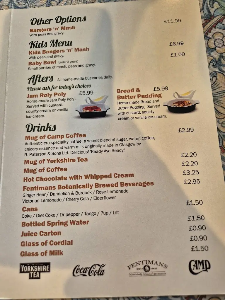 Menu_Humble Pie n Mash_Whitby_immagine_2