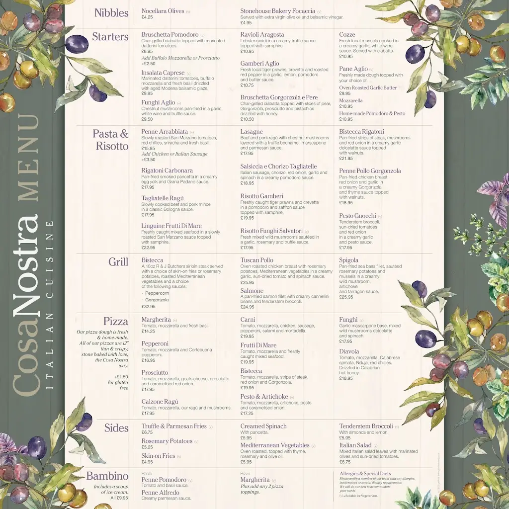 Menu_Cosa Nostra_Whitby_image_1