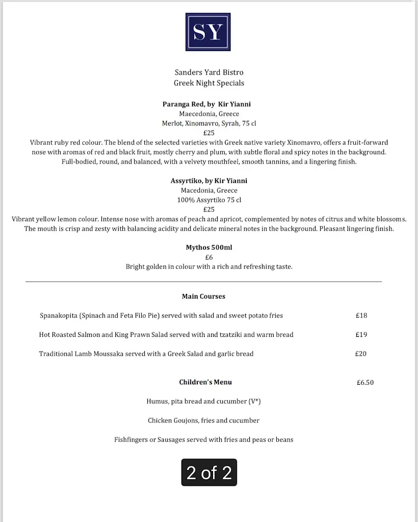 Menu_Sanders Yard Bistro_Whitby_image_4