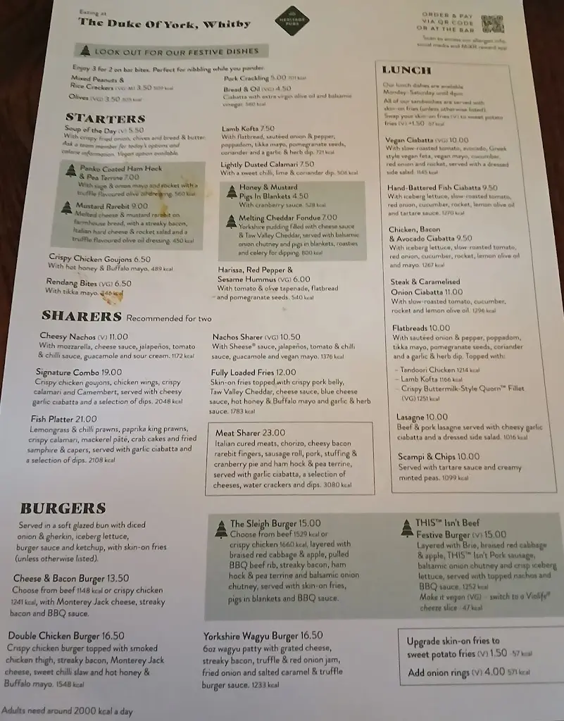 Menu_Duke of York Whitby_Whitby_image_3