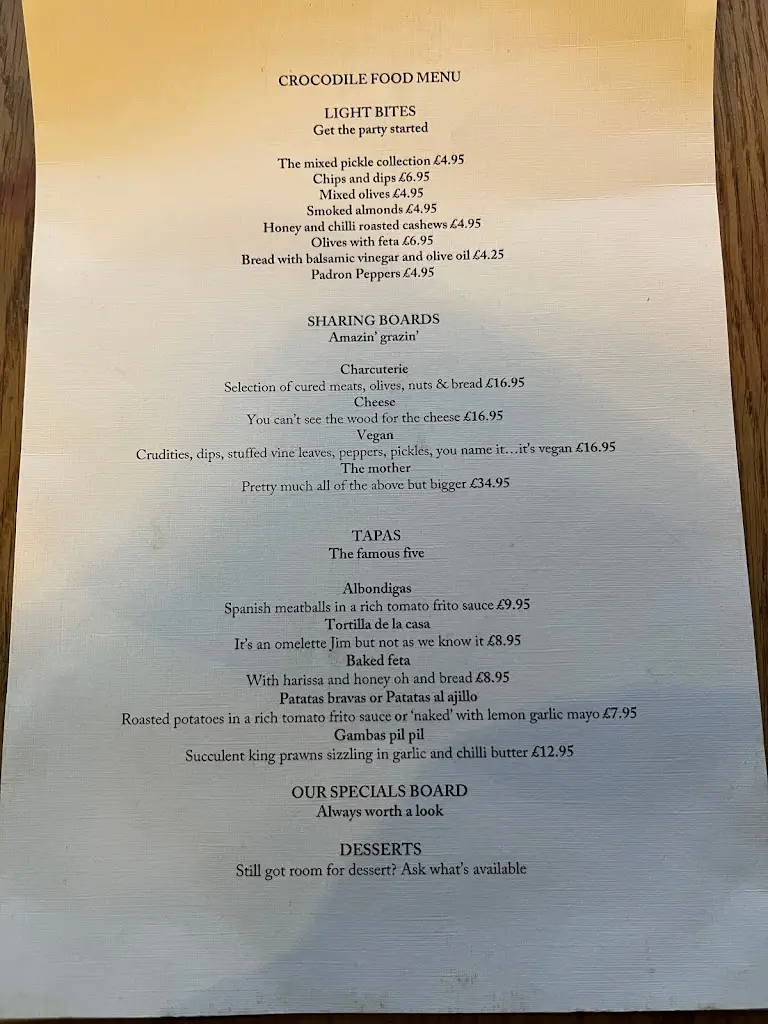 Menu_Crocodile_Whitby_image_1