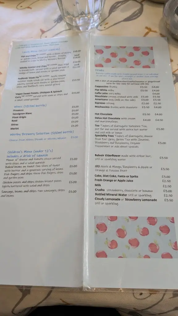 Menu_Monks Haven_Whitby_immagine_1