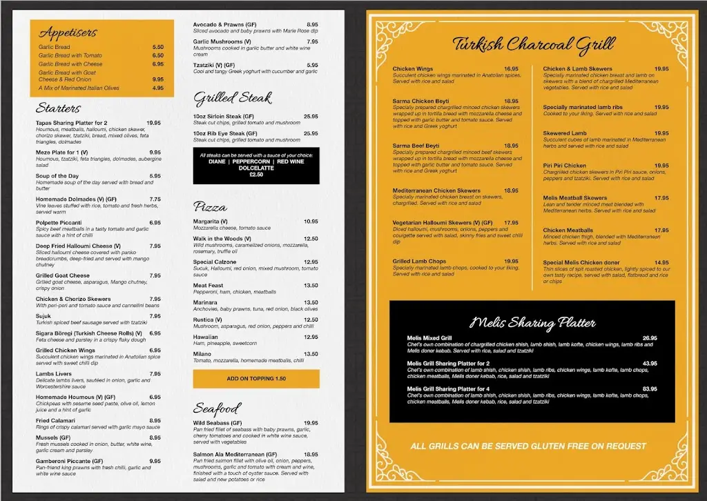 Menu_MELIS RESTAURANT WIGAN_Wigan_image_1