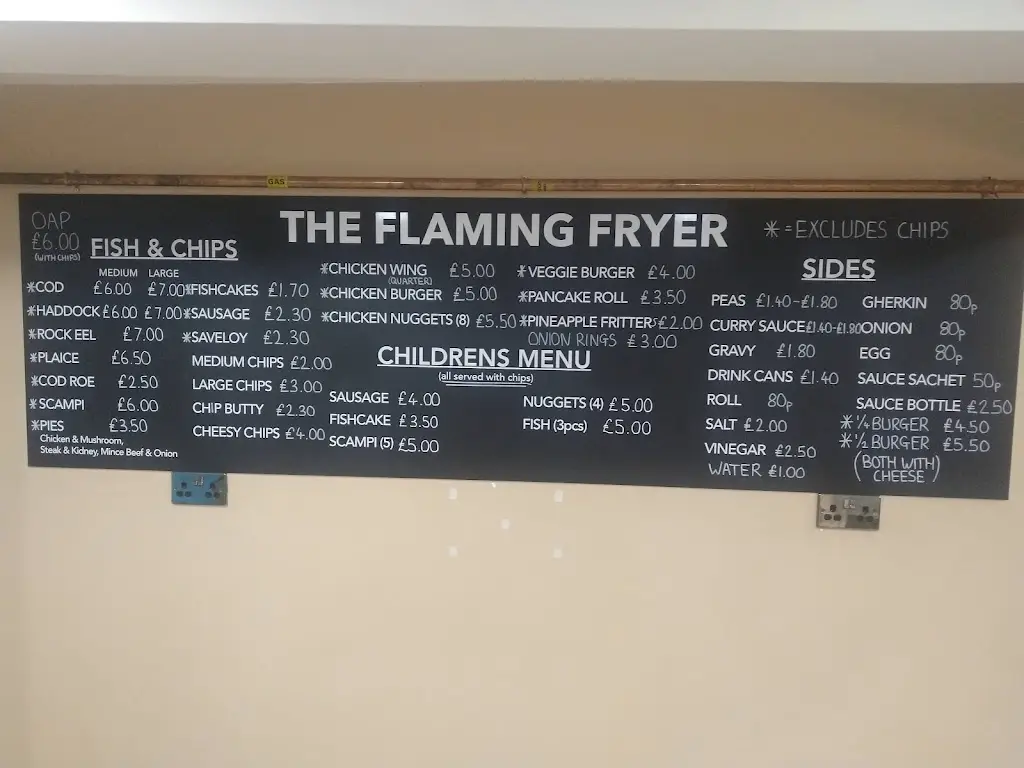 Menu_The Flaming Fryer Fish & Chips_Wickham Market_immagine_4