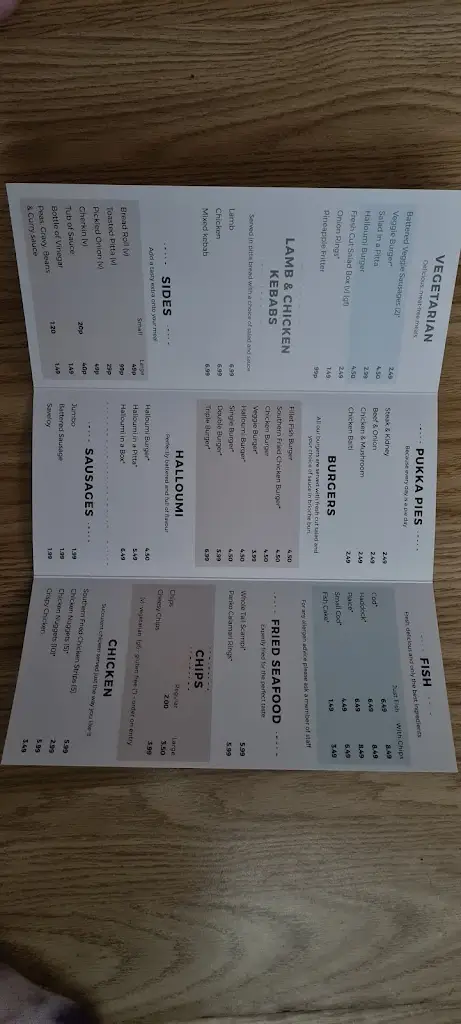 Menu_The Wigmore Fish & Chips Takeaway_Wigmore_image_4