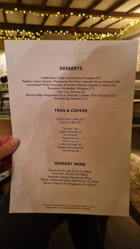 Menu_The Oak Wigmore_Wigmore_immagine_2