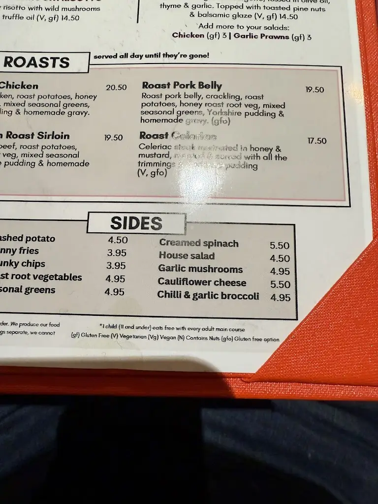 Menu_Harpers Cafe - Bar - Restaurant_West Wickham_image_3