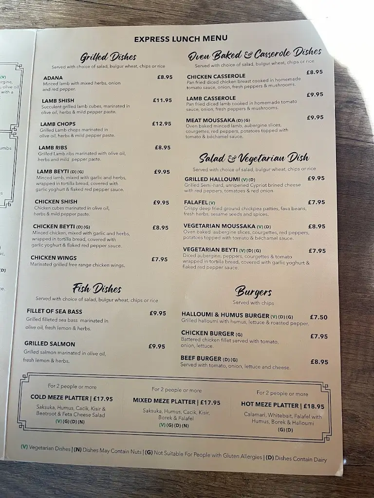 Menu_Hisar Meze Bar West Wickham_West Wickham_image_2
