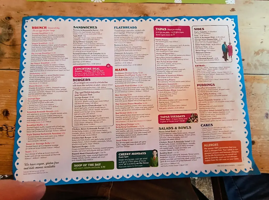 Menu_Albero Lounge_Bedford_image_1