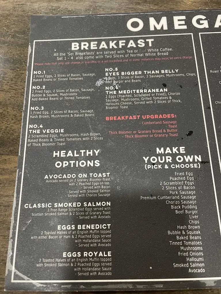 Menu_Omega Cafe_West Wickham_image_1