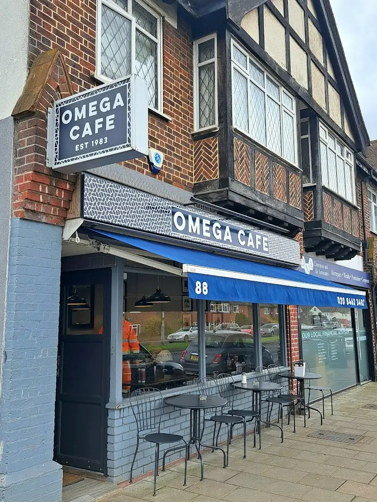 Omega Cafe restaurant in West Wickham