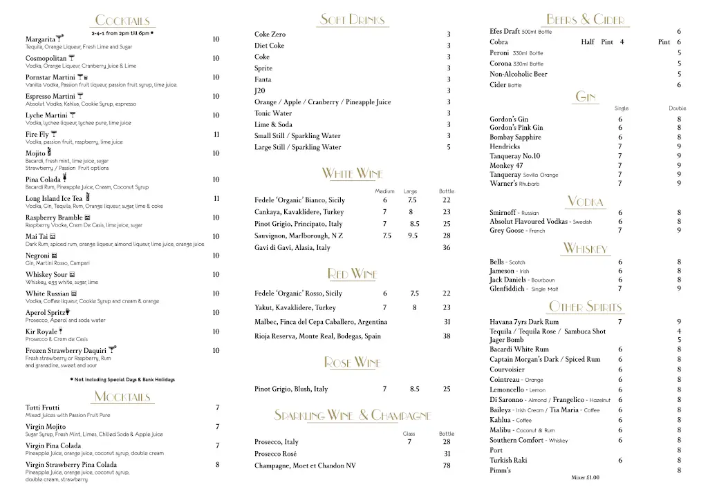 Menu_Tugra Restaurant_West Wickham_image_2