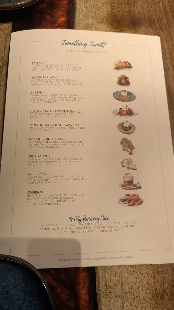 Menu_HELVADERE_West Wickham_image_1