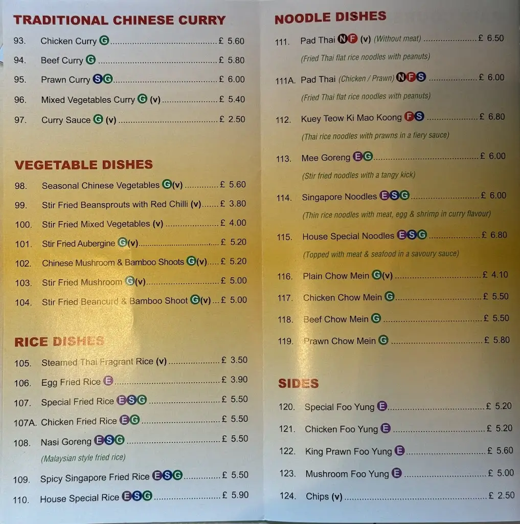 Menu_Thai Elephant Restaurant and Dim Sum (Da Hong Pao)_West Wickham_immagine_1