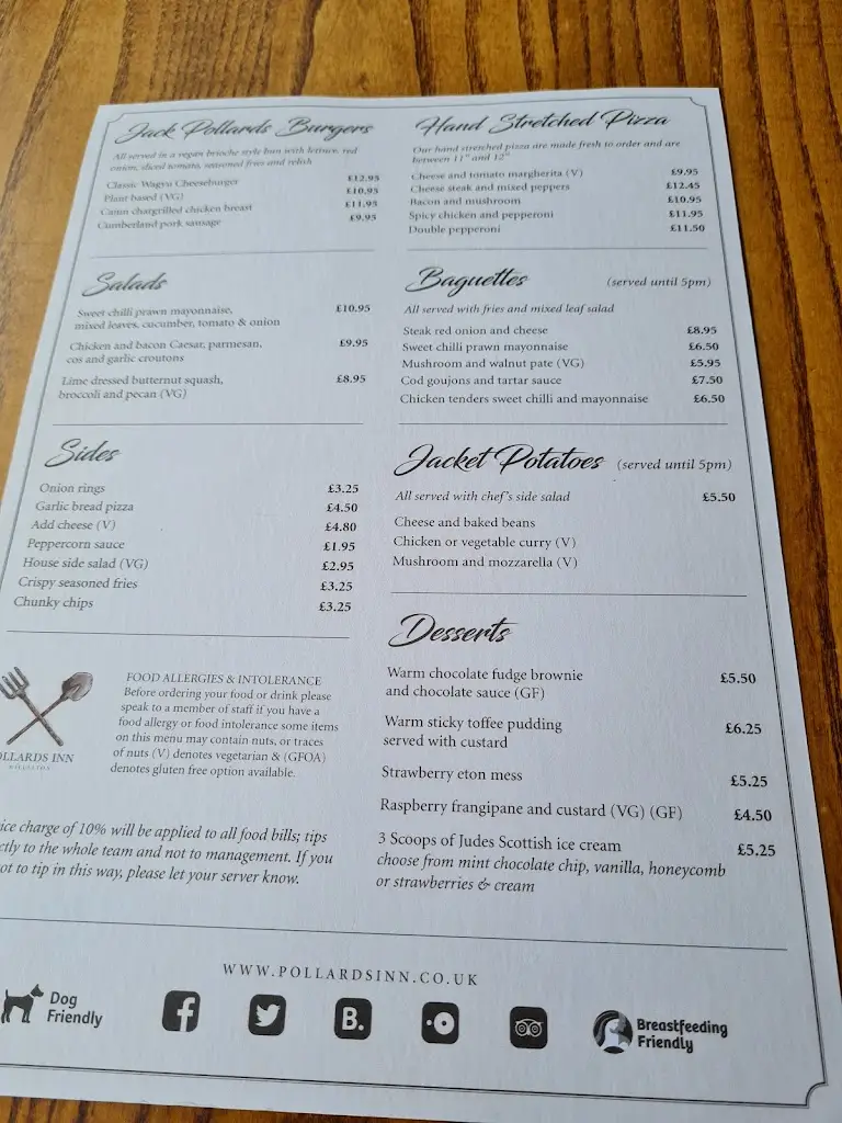 Menu_Pollards Inn_Willaston_image_2