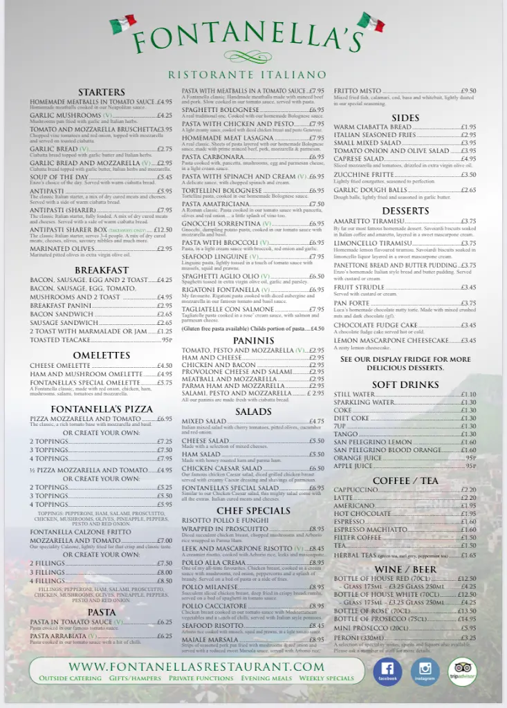 Menu_Fontanella's_Whittlesey_image_1