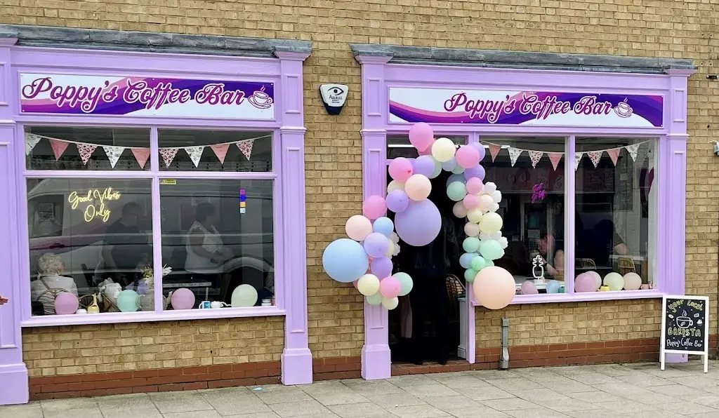 Poppy's coffee Bar restaurant in Whittlesey