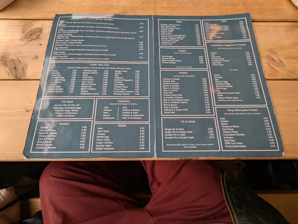 Menu_The Lillies Café_Wickford_image_1