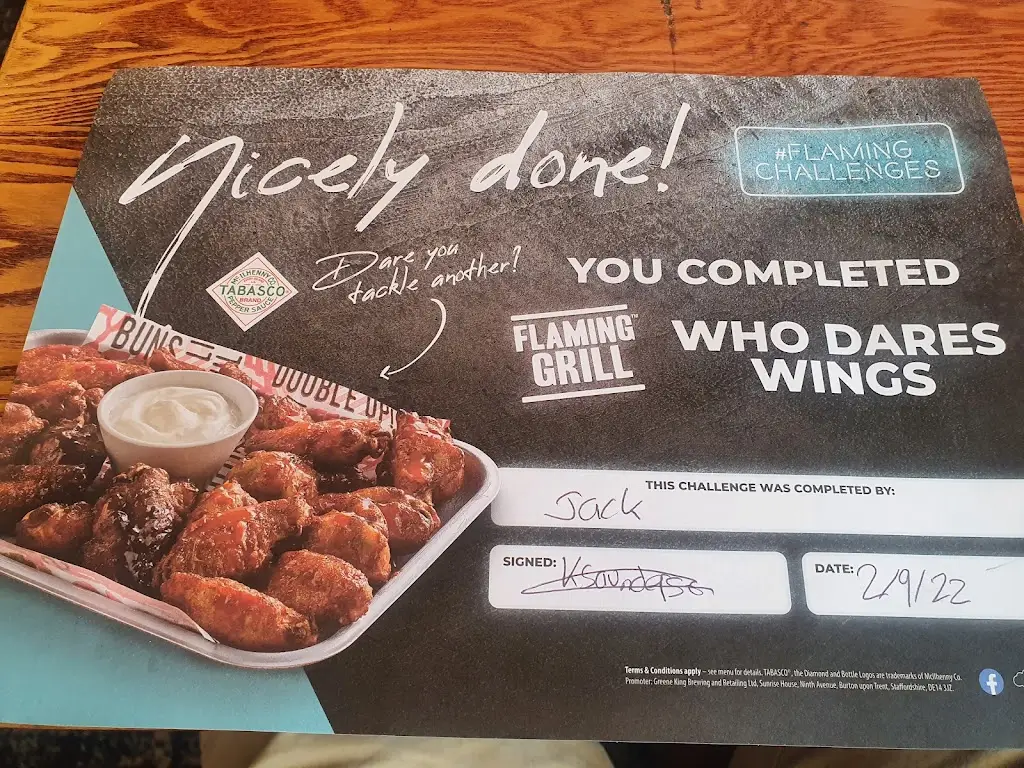 Menu_Downham Arms_Wickford_image_2