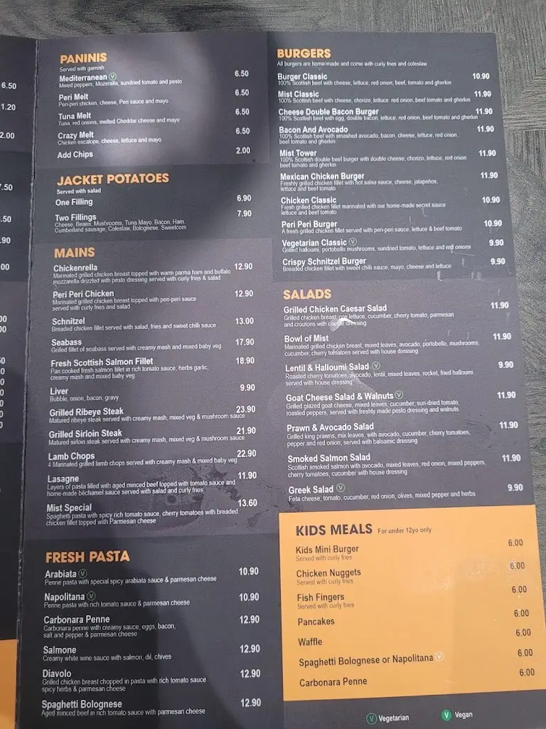 Menu_Mist cafe bistro_Wickford_image_2