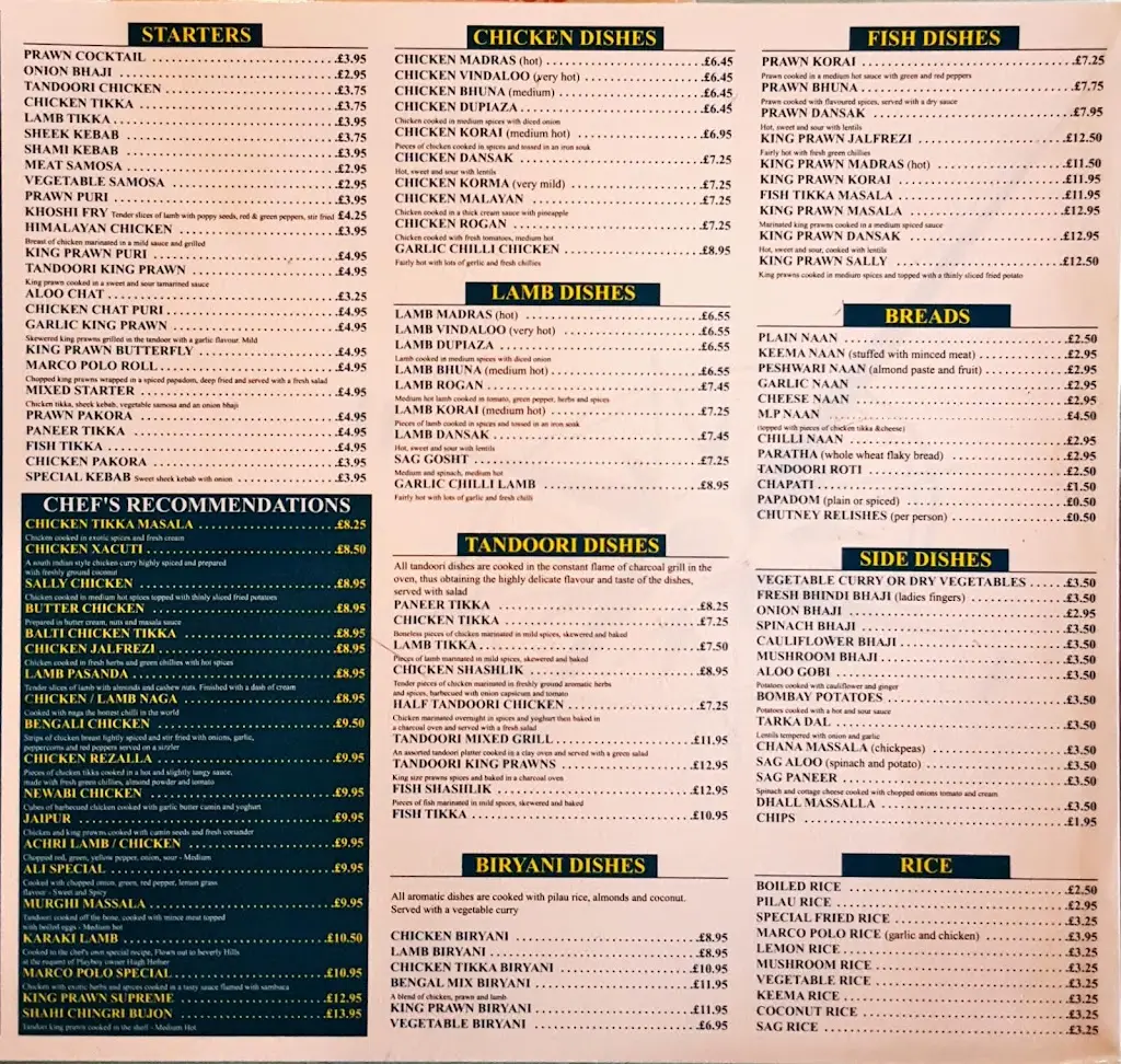 Menu_Marco Polo_Wickford_image_1