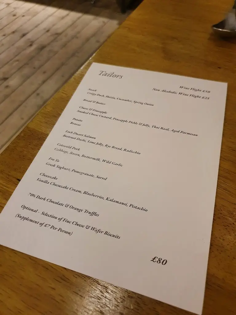 Menu_The Rose & Crown_Wilmcote_image_4