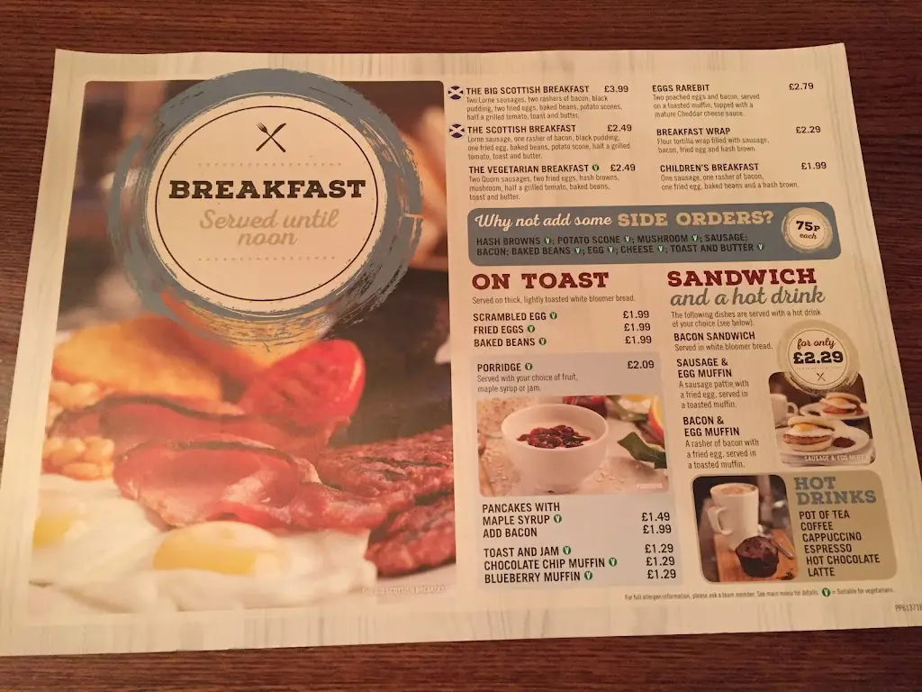 Menu_The Ballencrieff_Whitburn_immagine_4