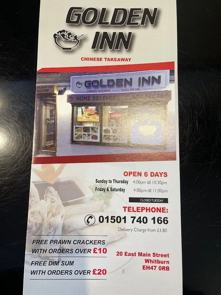 Golden Inn restaurant in Whitburn